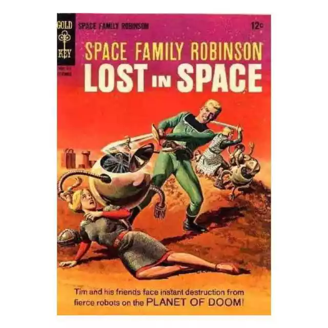 Space Family Robinson #19 in Fine minus condition. Gold Key comics [j&