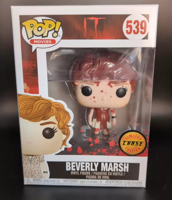 Funko Pop!: IT - Beverly Marsh (w/ Key Necklace) (Bloody Chase) #539 w/Protector