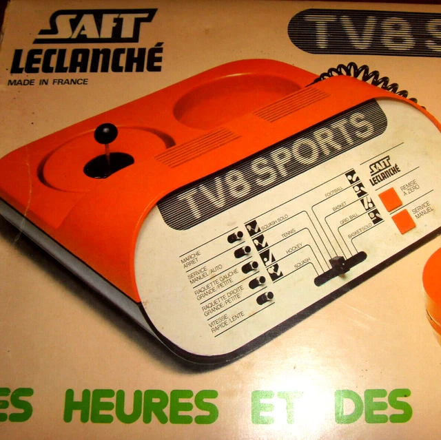 Univox Video System Tele-sports - Console De Jeux Vidéo Rétro En Bon état De Fonctionnement