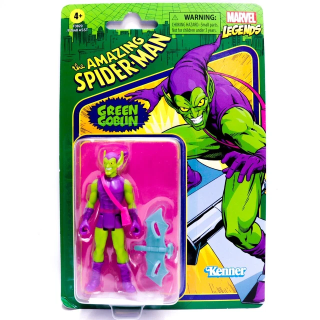 Marvel Legends The Amazing Spider-Man: Green Goblin | Action Figure 4" Tall
