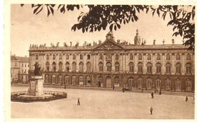 CPA 54 NANCY place stanislas hotel de ville