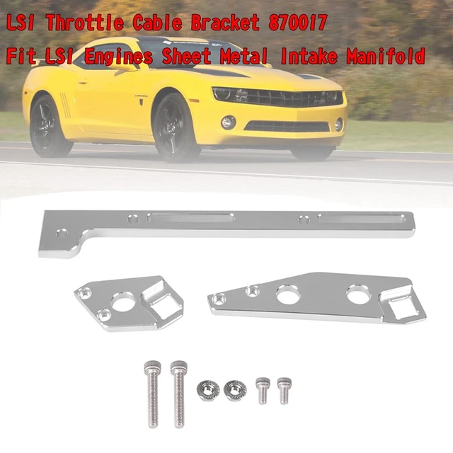 LS1 THROTTLE CABLE Bracket 870017 Fit LS1 Engines Sheet Metal Intake
