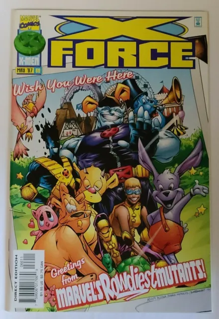 X Force #66  (Marvel 1997 Series) Nos 9.4+ Nm Grade, John Francis Moore Story!!!