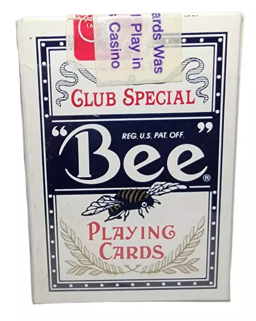 Bee Club Special Playing Cards Deck Lady Luck Casino and Hotel Casino Used Cards