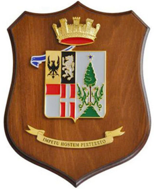 CREST ARALDICO art. EI3074 Reggimento Lancieri di Montebello Esercito Italiano