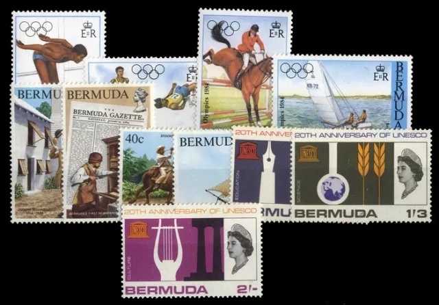 1966, Bermuda, 196-98 u.a., ** - 1785509