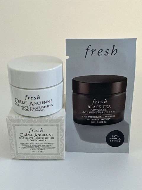 Fresh  Creme Ancienne  Ultimate Honey Mask Black Tea Advanced Cream Mini Size