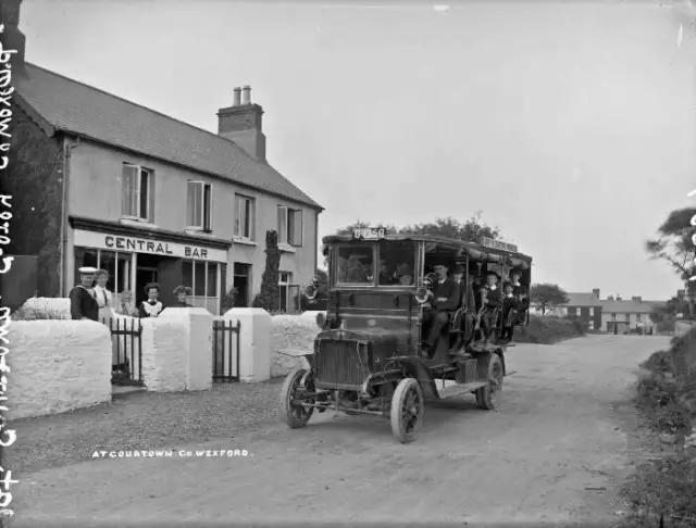 Village Courtown Co Wexford Ireland c1900 OLD PHOTO