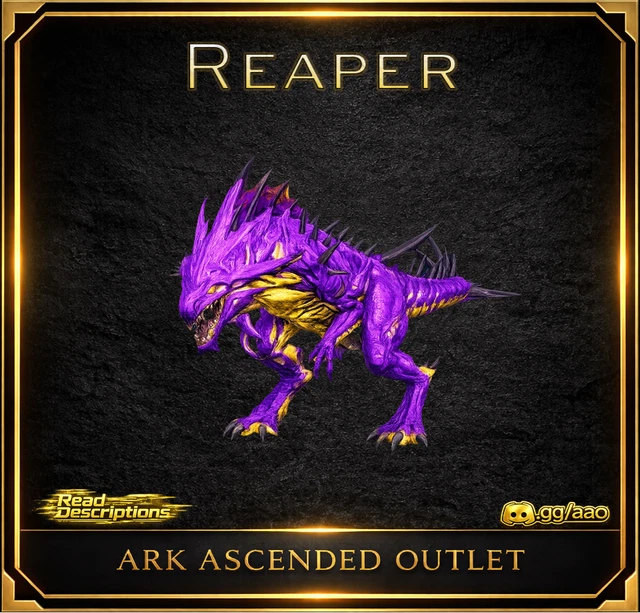 Ark Survival Ascended PVE CrossPlay: Livello 213 Reaper King