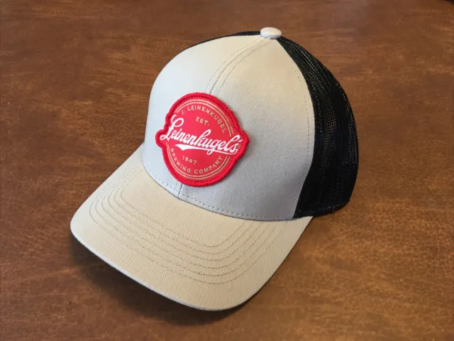 New! Leinenkugels’s Brewing Company Logo Patch Snapback Baseball Hat - NWT