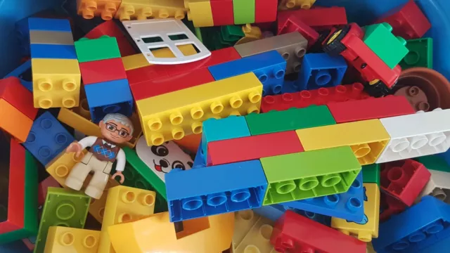 Lego DUPLO BRICKS starter set 500g CLEAN 1/2KG mixed bag PIECES BLOCKS  assorted