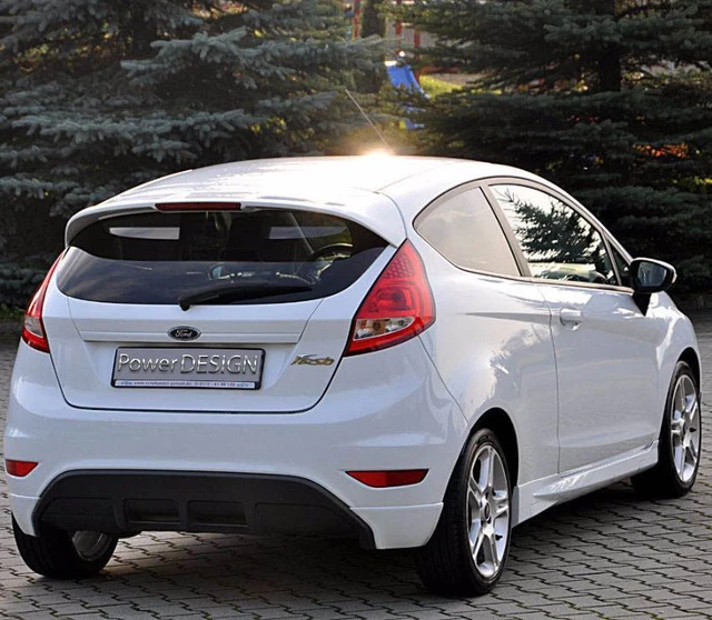 REAR BUMPER SPOILER Diffuser for FORD FIESTA MK7 7 ABS Plastic REAR BUMPER SPOILER Diffuser for FORD FIESTA MK7 7 ABS Plastic