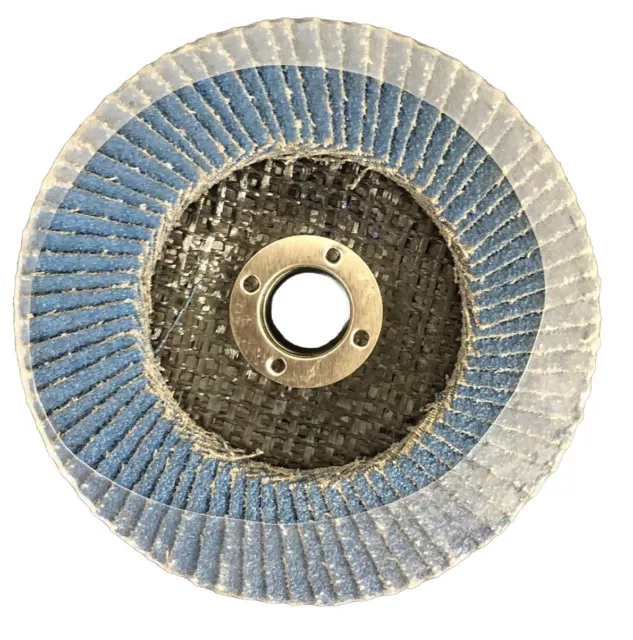 4" 100mm Zirconia Flap Discs Sanding Wheels Angle Grinder Grit A40 Disc Whee3050