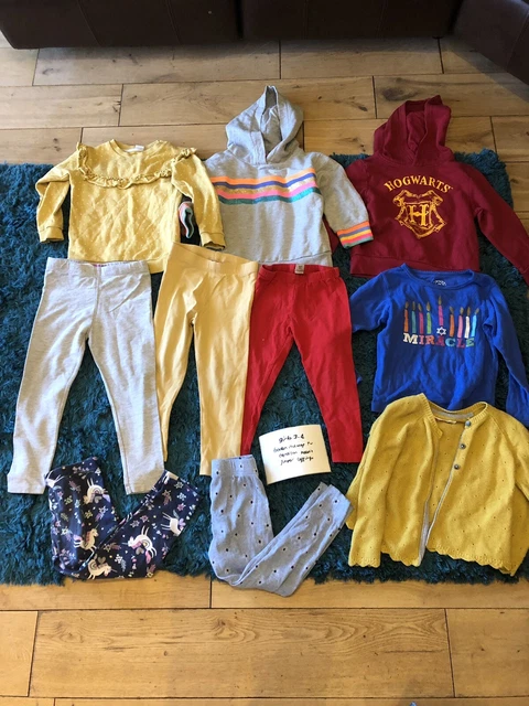 Girls Age 3-4 Years Clothes Bundle Boden Nutmeg Tu jumper Hoodie Cardi Leggings