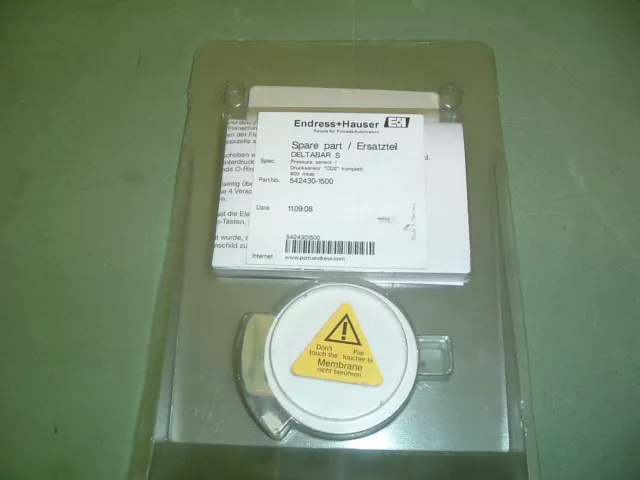 Endress Hauser... Deltabar S Sensor........ 500 Mb 542430-1500. New Seal Package