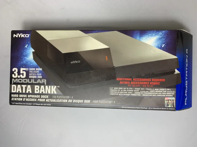 Nyko Modular 3.5” Data Bank ENCLOSURE For PlayStation 4 PS4
