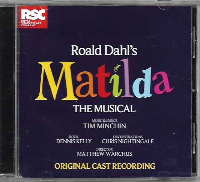 ROALD DAHL'S MATILDA The Musical Original Cast Recording CD EUR 14,84 ...