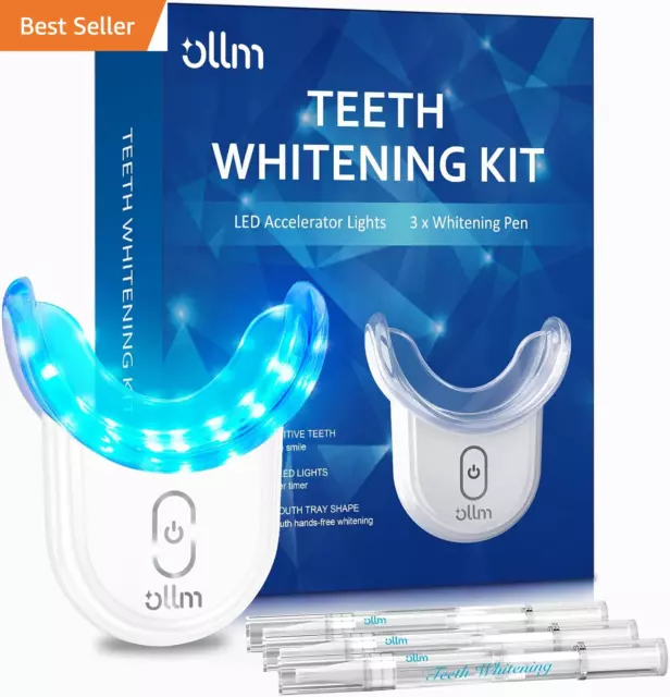 Teeth Whitening Kit Gel Pen Strips - Hydrogen Carbamide Peroxide for Sensitive T