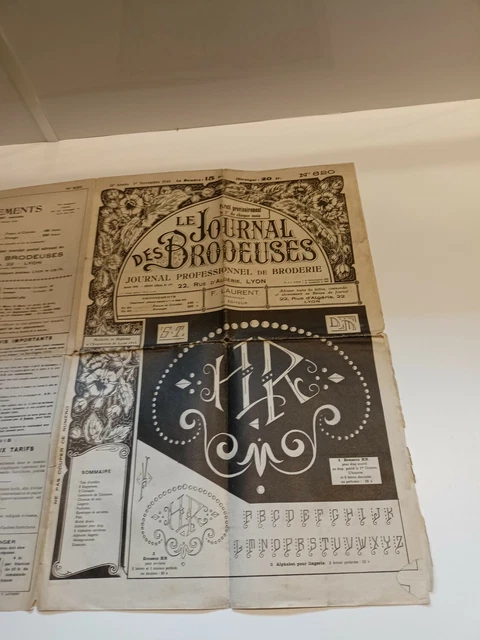 Album Ancien LE JOURNAL DES BRODEUSES N°28 - Année 1988 - Occasion