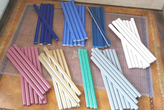 Gloss Ceramic Pencil Tiles Sizzle Strip - Made Italy - 8" x 0.5" -Choose Color