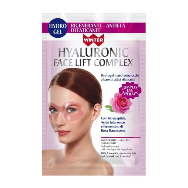 WINTER Hydro Gel Hyaluronic Face Lift Complex - Hydrogel Eye Mask