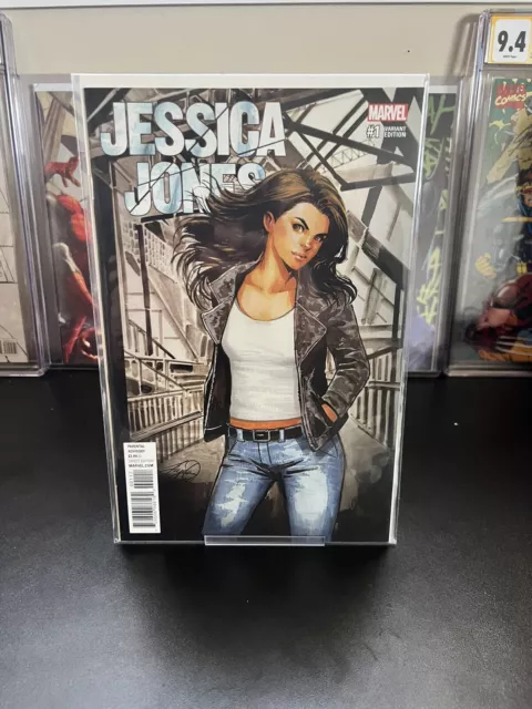 Marvel Comics Jessica Jones #1 Siya Oum Variant Cover (2016)