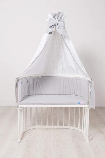 Cielo de cama Robert Osswald cunas cielo petita algodón 122 x 300 x 1 cm blanco