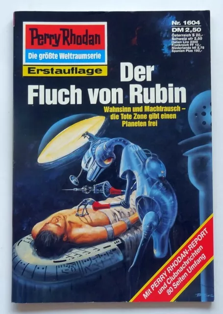 Perry Rhodan Erstauflage Nr. 1604 - Der Fluch von Rubin