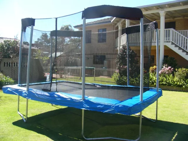 Hypermax 10x17 feet Rectangle Rectangular Trampoline and Safety Net Enclosure