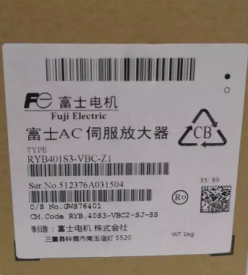 NEW Fuji servo drive RYB401S3-VBC-Z1 IN BOX RYB401S3VBCZ1