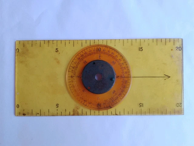 Protractor Ww1 WW1 RFC NAVIGATOR'S Bigglesworth Mk 1 Acetate Protractor £19.07 ...