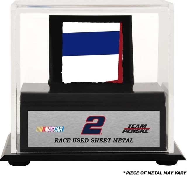 Brad Keselowski Case With Race-Used Sheet Metal Authentic Certified - Fanatics