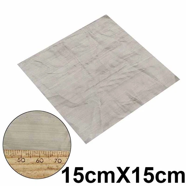 6x 6" 500 Mesh Woven Wire Mesh Filter Screen Square Sheet 316 Stainless Steel US