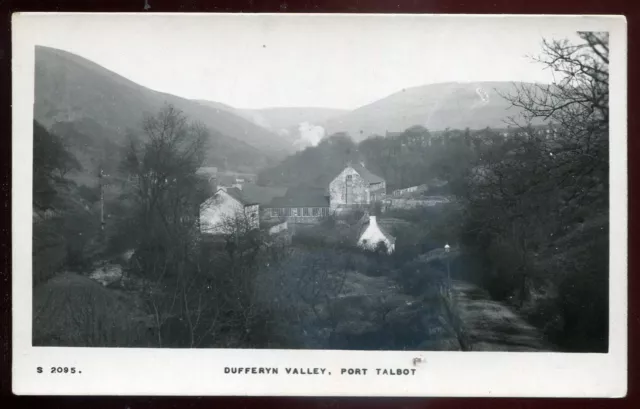 WALES Port Talbot 1930s Dufferyn Valley. Real Photo Postcard