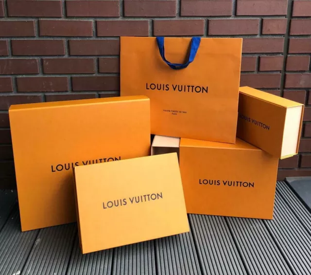 Gift set! LOUIS VUITTON Pochette Métis Authentic Empty Gift Box & Shopping  Bag