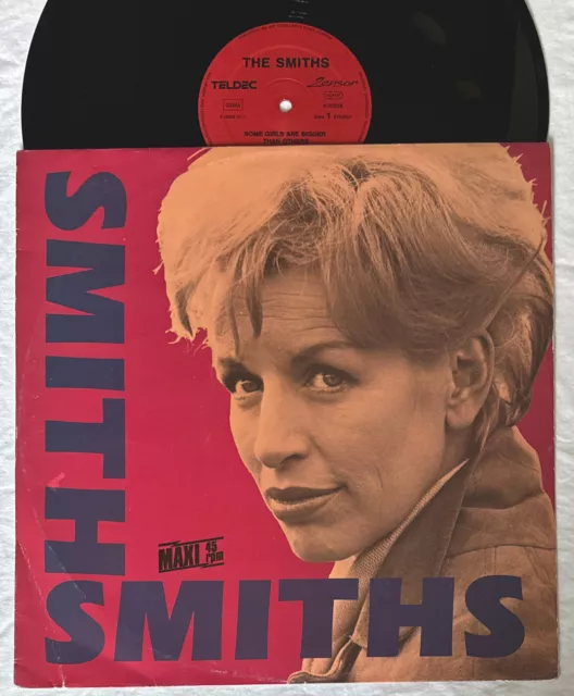 THE SMITHS - Some Girls Are Bigger Than Others - Rare German Black Vinyl 12" -