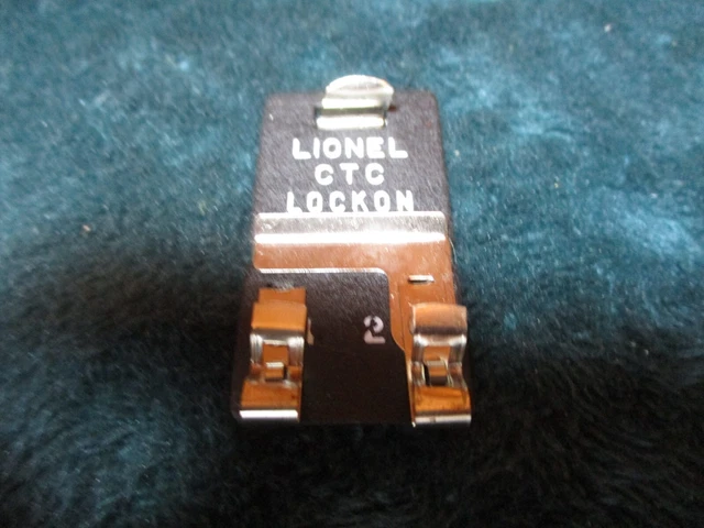 Lionel Ctc Power Lock On! O Gauge Train Track Set Terminal Connector Lockon!