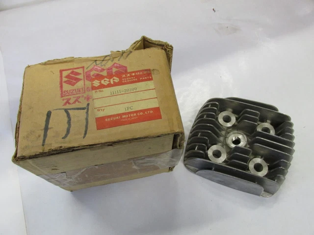 Nos Oem Suzuki B100P Tc120 Nos Cylinder Head 11111-20200 Nos Oem Suzuki B100P Tc120 Nos Cylinder Head 11111-20200