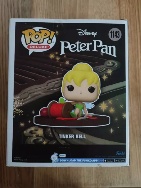 Funko POP! Disney Peter Pan - Tinker Bell with Spool ⭐️Pop 1143 Exclusive Deluxe 2