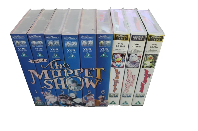 THE BEST OF The Muppet Show Vhs (6X Volumes) + 3 Films £14.99 - PicClick UK