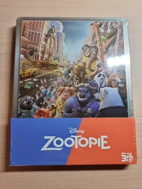Steelbook Zootopie Neuf Blu-ray 3D
