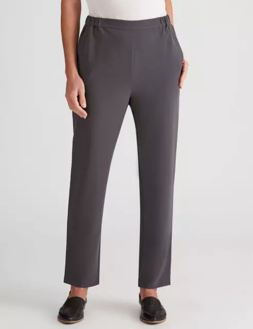 Noni B - Womens Pants - Grey Winter Full Length - Elastane - Fashion Trousers