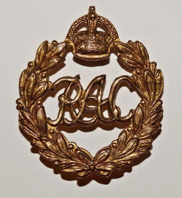 BRITISH MILITARY CAP BADGES, The Royal Armoured Corps, Early WWII ...