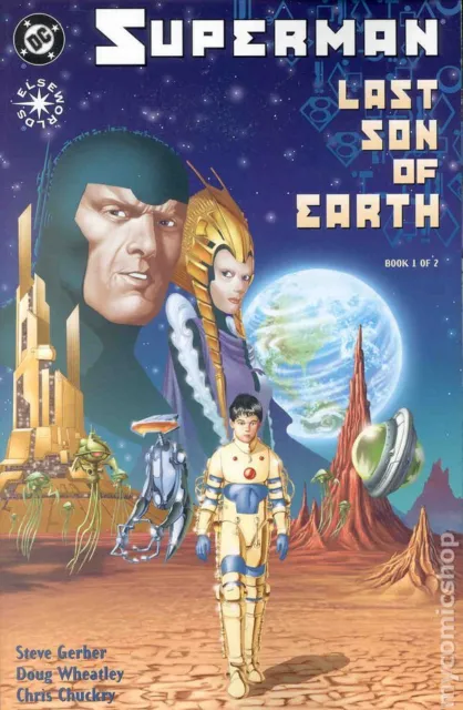 Superman Last Son of Earth #1 VF/NM 9.0 2000 Stock Image