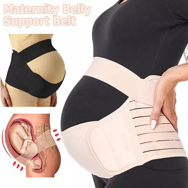 3 IN 1 Maternity Band Support Belt Pregnancy Back Relief Fajas Tummy Belly Brace