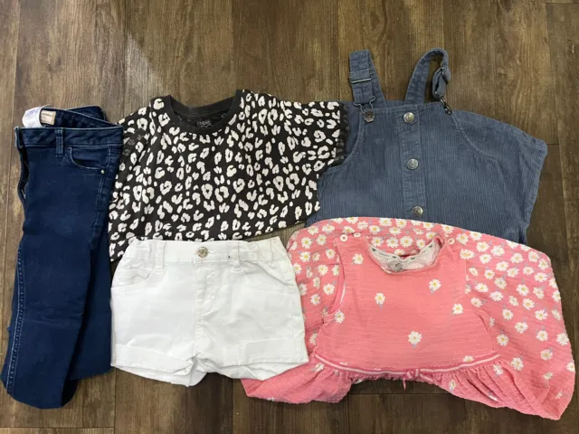 Girls Next 5-6 years clothing bundle jeans shorts dresses and top