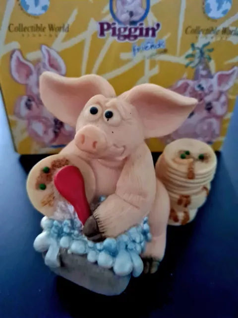 Piggin Dishes 1999 Pig by David Corbridge Boxed Collectable