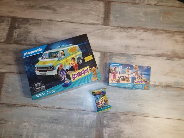 1 lot de 3 piéces PLAYMOBIL SCOOBY-DOO! Mystery Machine (70286)