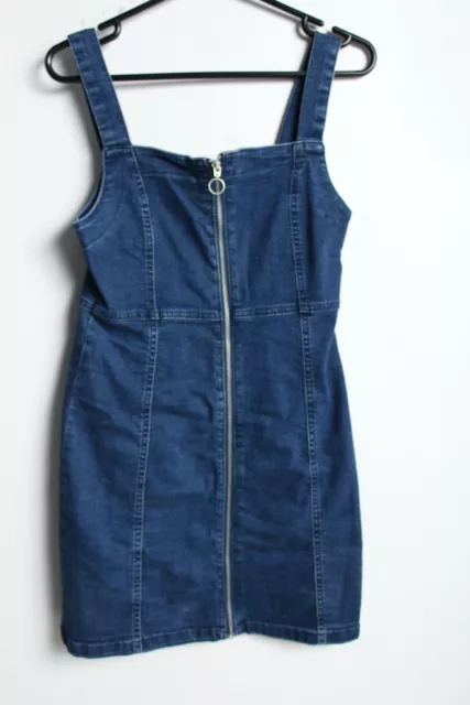 Primark denim pinafore skater sales dress
