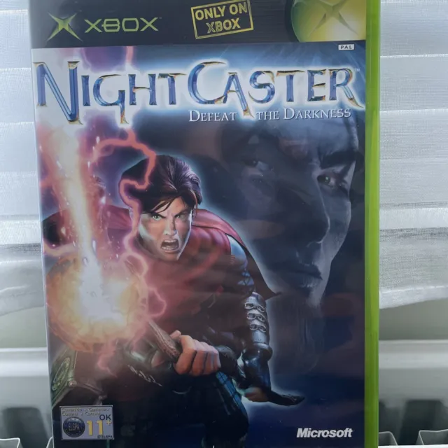 XBOX ORIGINALE --Night Caster Defeat The Darkness di Microsoft *testato* in perfette condizioni